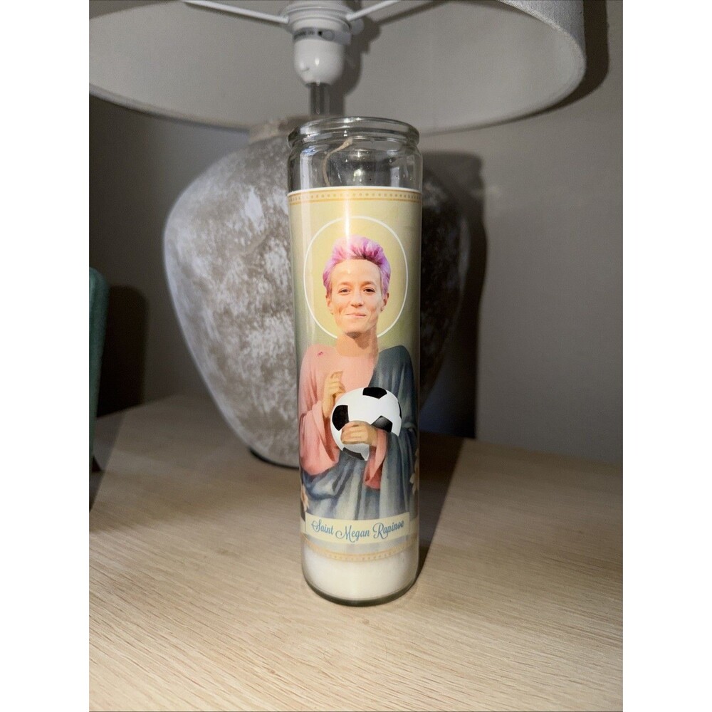Saint Megan Rapinoe Devotional Prayer Saint Candle